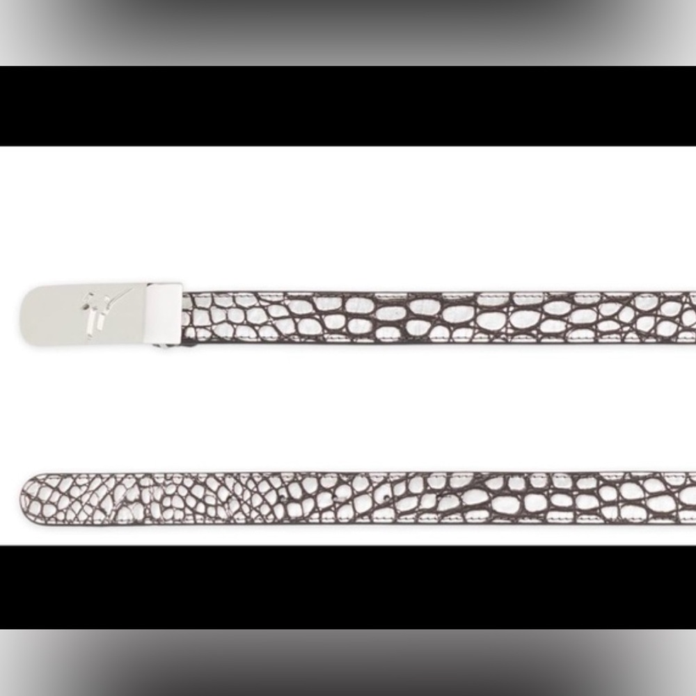 Giuseppe Zanotti Metallic Men’s Belt